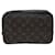 Trousse da Toilette Louis Vuitton Marrone Tela  ref.1528183