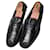 Mocassins en cuir Prada à enfiler noirs taille 10  - vue 1
