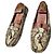 LOUIS VUITTON Mocassini Loafers Lock It Pelle di Serpente Taglia 37.5