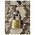LOUIS VUITTON Mocassini Loafers Lock It Pelle di Serpente Taglia 37.5 - vista 8