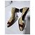 Pumps Gucci Monogram Web Marrone/Beige Taglia 35,5 - vista 8