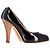 Pumps Giuseppe Zanotti in pelle verniciata nera Nero