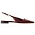 Bettina 10 Slingback - Paris Texas - Leder - Burgunder