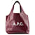 Apc Sac Shopper Ninon - A.P.C. - Synthétique - Bourgogne Rouge Bordeaux  ref.1528771