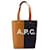 Apc Sac Tote Axel - A.P.C. - Coton - Caramel Marron  ref.1528773