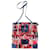 Hermès Printed Silk City Bag in Multicolor Silk and Leather  ref.1528907