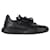 Baskets Court Alexander McQueen en cuir noir  ref.1528910