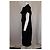 Day Corbata de cuello en jacquard logo BB Midi de Balenciaga en viscosa negra - vista 11