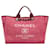 Chanel BORSA TOTE IN TESSUTO DEAUVILLE Rosa Tela  ref.1529492