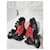 Baskets Prada Cloudbust Thunder Rouge et Noir Taille 41  - vue 5