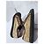 Sneakers in pelle e tela monogram Gucci con lacci marrone/beige taglia 7,5 - vista 6