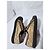 Sneakers in pelle e tela monogram Gucci con lacci marrone/beige taglia 7,5 - vista 8