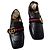 Gucci Peyton GG Sylvie Perlenbesetzter Loafer Schwarz Größe 37