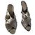 Zoccoli GUCCI Patent Hysteria Taglia 40C Marrone
