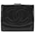 Timeless Logo CC de Chanel Negro Cuero  ref.1529904