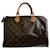 Louis Vuitton Monogram Speedy 30 Handtasche Braun Lackleder  ref.1530029