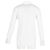 Camicia con spalle scoperte e bottoni Balmain in cotone bianco Crudo - vista 6