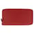 Hermès HERMES Silk'In Wallet Red Leather  ref.1530107