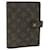 LOUIS VUITTON Agenda cover Wallet Brown Cloth  ref.1530111