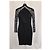 Stella Mc Cartney Vestido midi de rayón negro con patrón de encaje Stella McCartney - vista 4