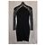 Stella Mc Cartney Vestido midi de rayón negro con patrón de encaje Stella McCartney - vista 5