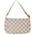 LOUIS VUITTON Pochette accessoires Clutch Bag Toile Blanc  ref.1530283