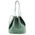 Hermès HERMES Market Shoulder Bag Green Leather  ref.1530292