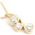 Autre Marque Monnickendam K18 3P Diamantanhänger Golden - Ansicht 2