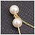Spilla in perle 2P Mikimoto K18YG×GP 6.5mm-6.6mm D'oro - vista 6