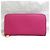 Autre Marque Bvlgari Leder Langbörse Rosa Pink