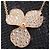 Tiffany & Co Tiffany 18K Roségold Papierblumen große Diamant-Halskette Golden - Ansicht 8