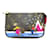 Bolso Pochette Accesorios Louis Vuitton Castaño Cuero Charol Lienzo Plástico  ref.1532533