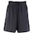 DRIES VAN NOTEN  Shorts T.IT 40 Viscose Navy blue  ref.1532796