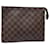 LOUIS VUITTON Poche Toilette Damier Ebene 26 N47543 LV Auth 80728  ref.1533079