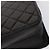 CHANEL Matelassé Ketten-Schultertasche aus Lammleder Schwarz CC Auth 83342 - Ansicht 17