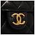 CHANEL Matelassé Ketten-Schultertasche aus Lammleder Schwarz CC Auth 83342 - Ansicht 18