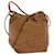 Borsa a spalla LOEWE Anagram in pelle marrone Auth yk13618  ref.1533141