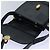 Céline Borsa a spalla CELINE in pelle nera Auth ar12071 Nero D'oro - vista 10