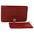 Hermès HERMES Portefeuille Dogon GM Cuir Rouge Auth bs15767  ref.1533210