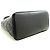 Bolso de hombro de caviar plateado CHANEL con medallón negro SV - vista 4