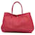 Garden Hermès HERMES HandbagsLeather Red  ref.1533570