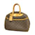 Louis Vuitton Monogram Deauville Handbag Brown Patent leather  ref.1533590