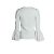 Autre Marque Suistudio, white Cooper bell sleeve top - view 3