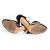 Rene Caovilla, satin cross strap sandal Black Golden - view 7