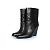 Botines de plataforma oculta Alexander Wang Negro