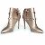 Botas de cuero Rockstud de Valentino Garavani Plata Dorado - vista 7