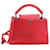 Sac à main Louis Vuitton Taurillon Capucines BB 2Way en rouge M94636 Cuir  ref.1533644