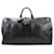 Bolsa de viagem Keepall 50 em couro Epi Louis Vuitton preta M42962 Preto  ref.1533685