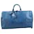 Louis Vuitton Epi Leather Keepall 50 Travel Bag in Toledo Blue M42965  ref.1533696