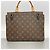 Borsa Louis Vuitton Monogram Marignan M44259 Marrone Nero - vista 12